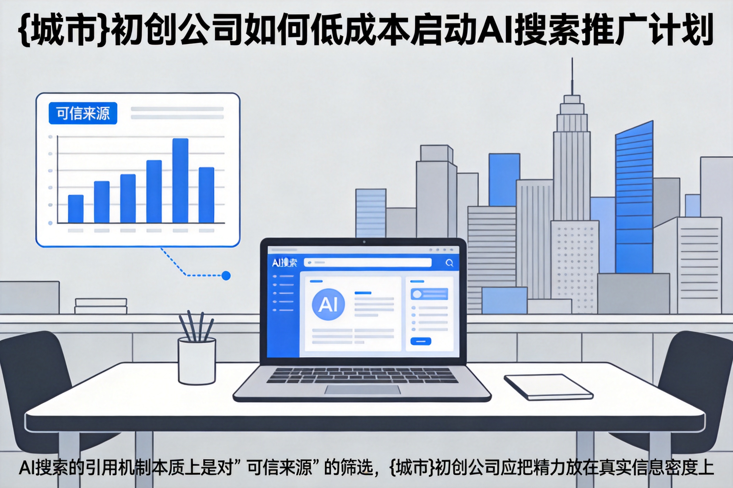 盐亭初创公司如何低成本启动AI搜索推广计划